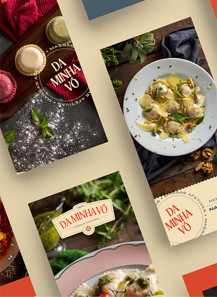 Da Minha Vó Cardápios da marca Da Minha Vó