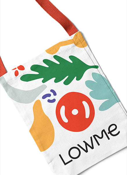 Lowme Imagem de uma sacola Lowme