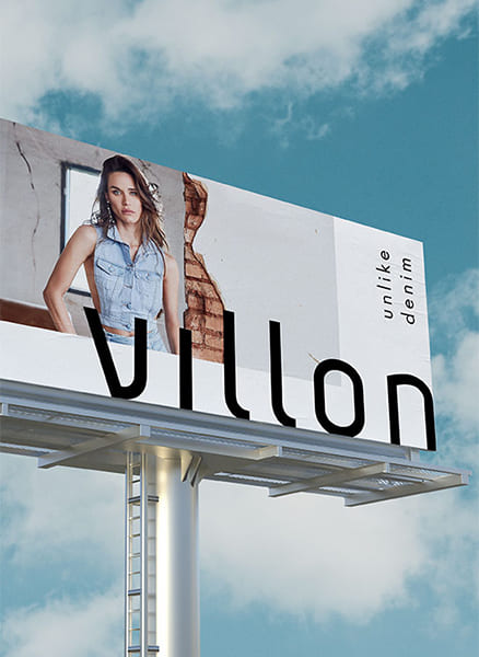 Villon Propaganda da Villon em uma frontlight